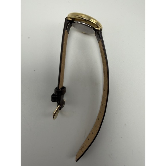 Saint-Jean Ladies Watch Swiss Made New Battery Kaleidoscope 30MM 7.25" Leather‎ - Picture 12 of 12